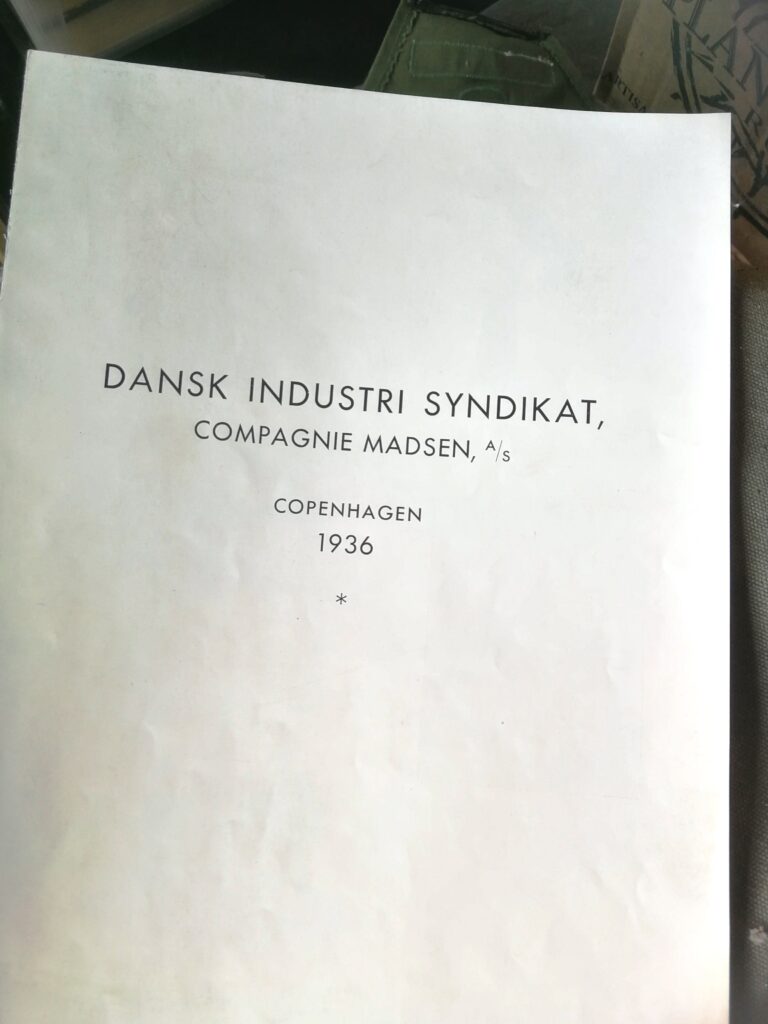 Picture of front page of brochure from 1936
